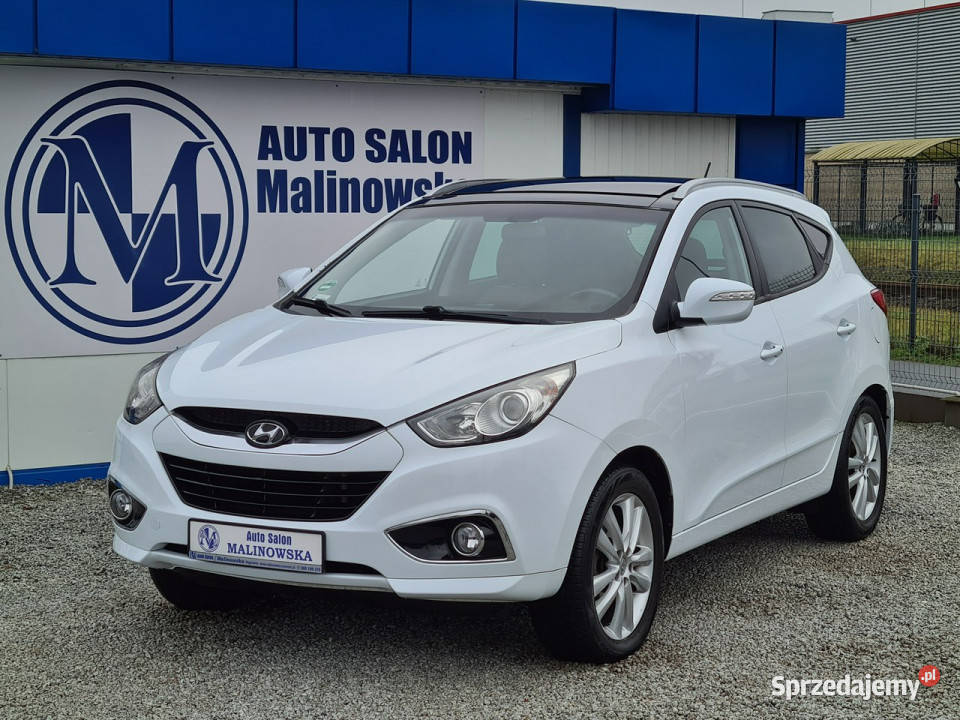 Hyundai ix35 4x4 Szyberdach Skóra Grzane Fotele wielkopolskie Wągrowiec