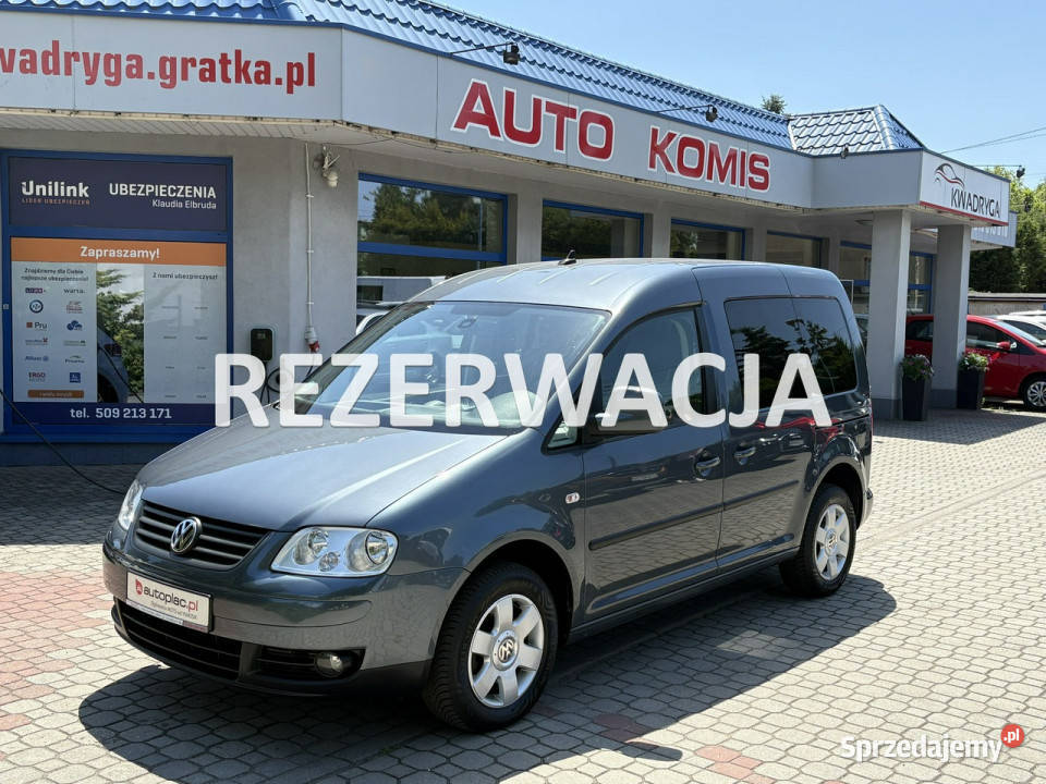 Volkswagen Caddy Rezerwacja III 2004 możliwa zamiana Caddy śląskie