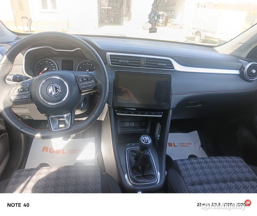 MG ZS nowy 18 000 salon Polska bez upadek okazja