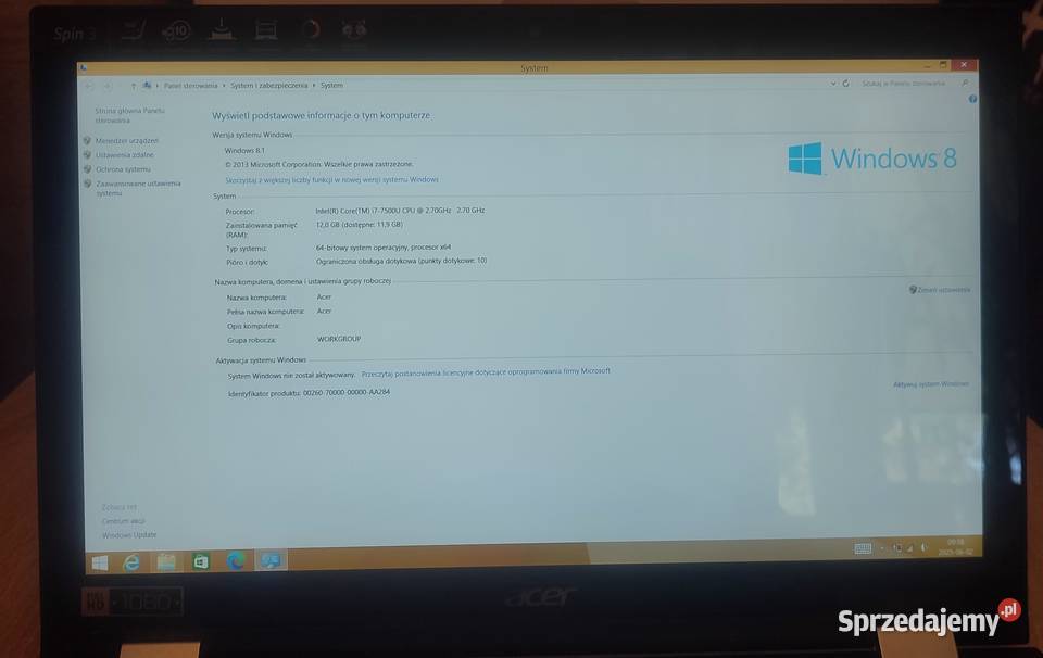 Laptop Acer Acer Rudki
