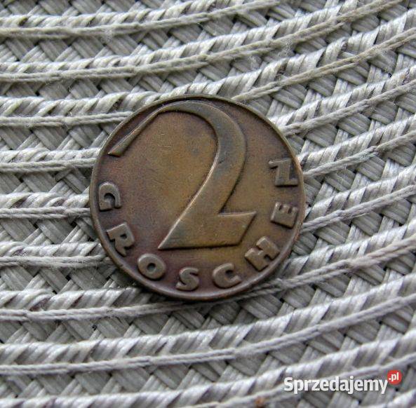 Austria 2 Grosze 1930r wielkopolskie Kalisz