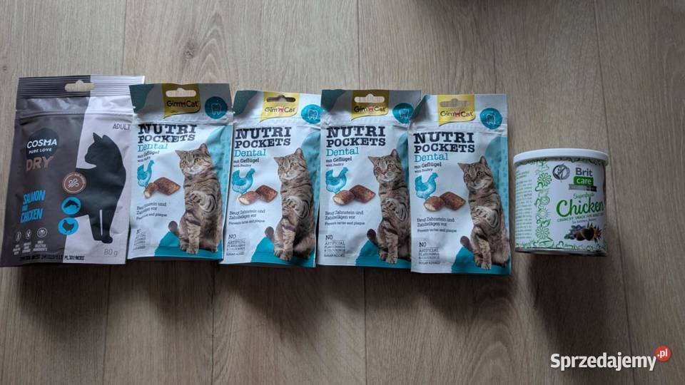 Zestaw przysmaków kota DentalPockets karma sucha Warszawa