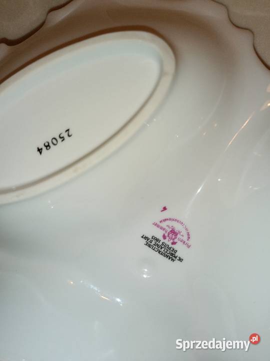 Pirkenhammer Piękny burgundowy kabaret patera Jastrzębie-Zdrój sprzedam