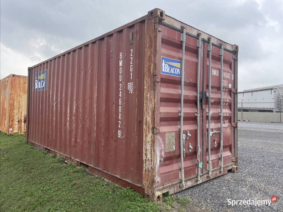 Kontener morski magazynowy 20DV 6 metrowy Rybnik