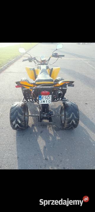Quad ATV Bashan 200 wyciagarka ledy bagaznik łańcuch Gorzów Wielkopolski sprzedam
