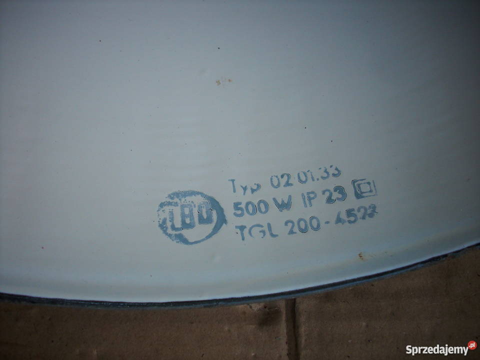 Lampa TGL 500 WLata 4050 teOryginał Wyposażenie wnętrz zachodniopomorskie Lipiany