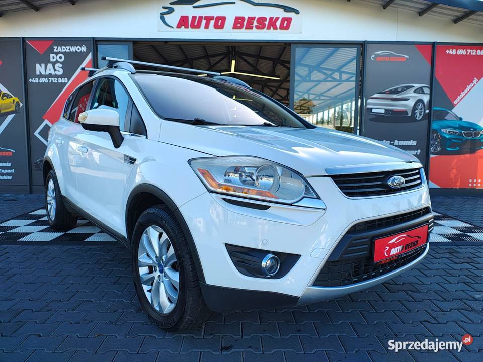 FORD KUGA 4X4 20DIESEL Naprawdę Zadbana skórzana tapicerka