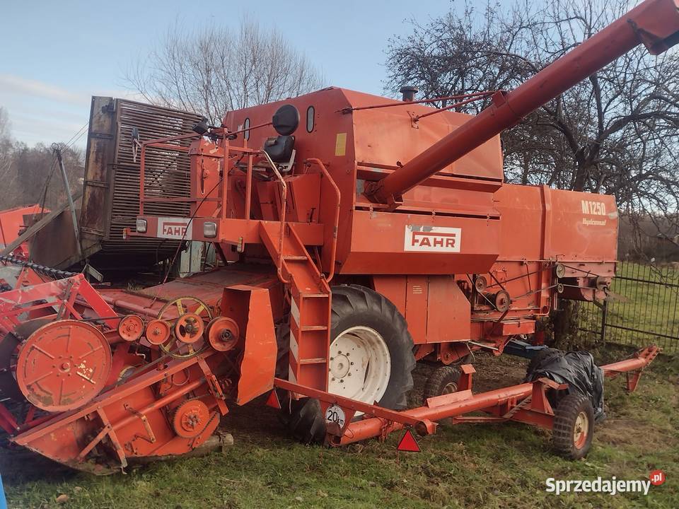 Sprzedam kombajn deutz fahr m1250 Zbożowe Nowa Słupia