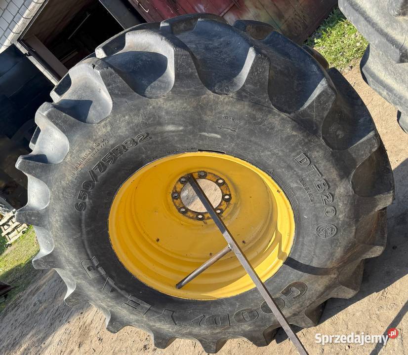 Koło komplet opona 65075R32 24532 kombajn Zahajki