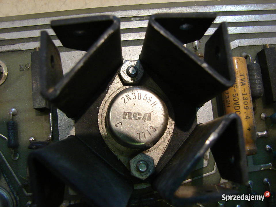 Zestaw starej elektroniki 2N3055 2N3740 LM305AH pomorskie Starogard Gdański