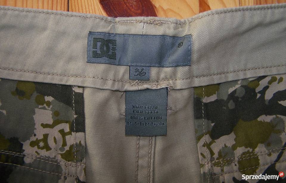 Krótkie spodenki DC 100 bawełna z USA Rozmiar L Białystok