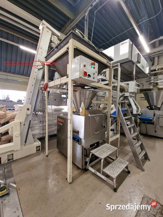 Lej pośredni lej porcjujący ciasto WP Haton Rzeszów