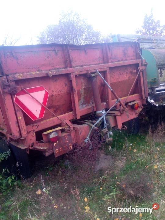 Przyczepa tandem PTS9 Więcbork