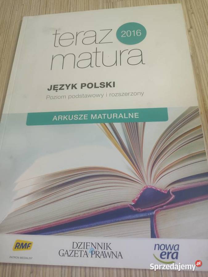Teraz matura J polski podkarpackie Czarna sprzedam