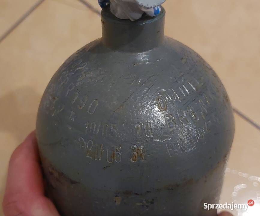 Butla Co2 21l legalizacją Sporty strzeleckie i myślistwo Borówno