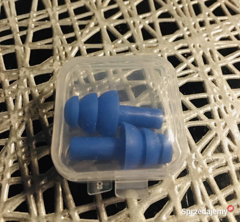 Stopery do uszu silikonowe w pudełku Tychy