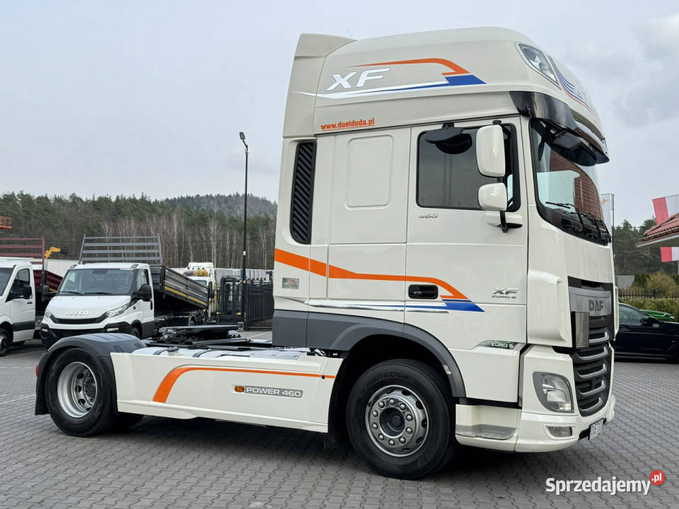 DAF XF 460 SSC E6 Standard Klima Postojowa Super 12902cm3 Widełki