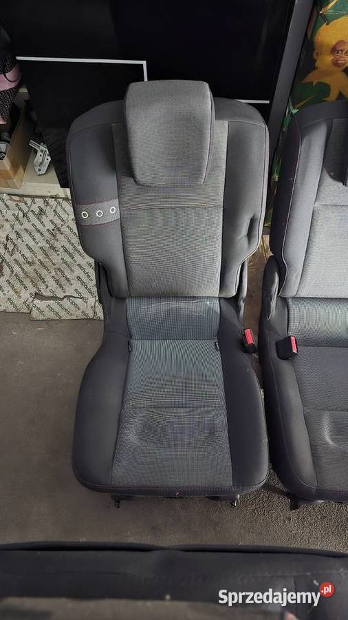Fotele komplet Renault Scenic III w stanie śląskie Mysłowice sprzedam