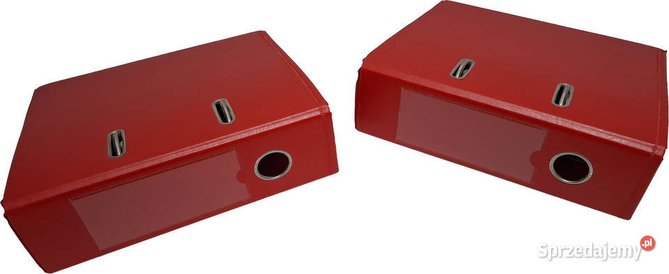 Segregator A5 PCV 74mm czerwony Bantex 1452 2