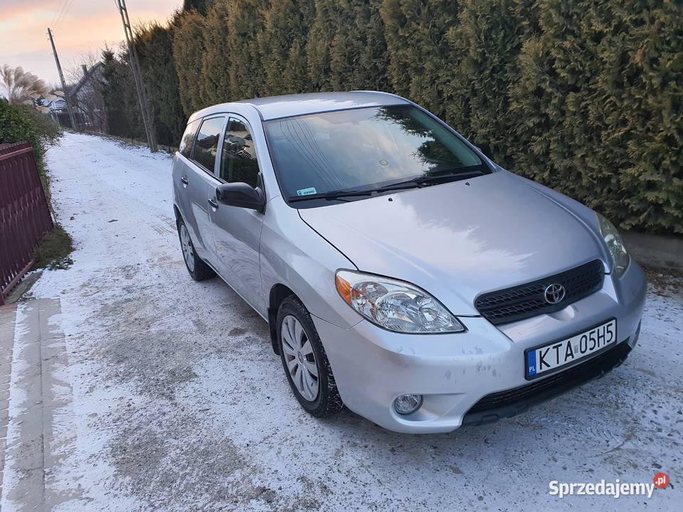 TOYOTA MATRIX 18 BENZYNA 2005