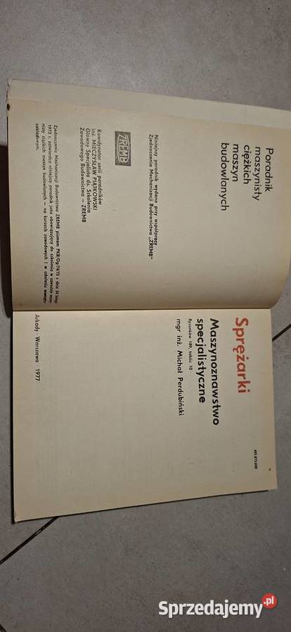 1 wydanie niski nakład Sprężarki Maszynoznawstwo wielkopolskie Łęczyca sprzedam