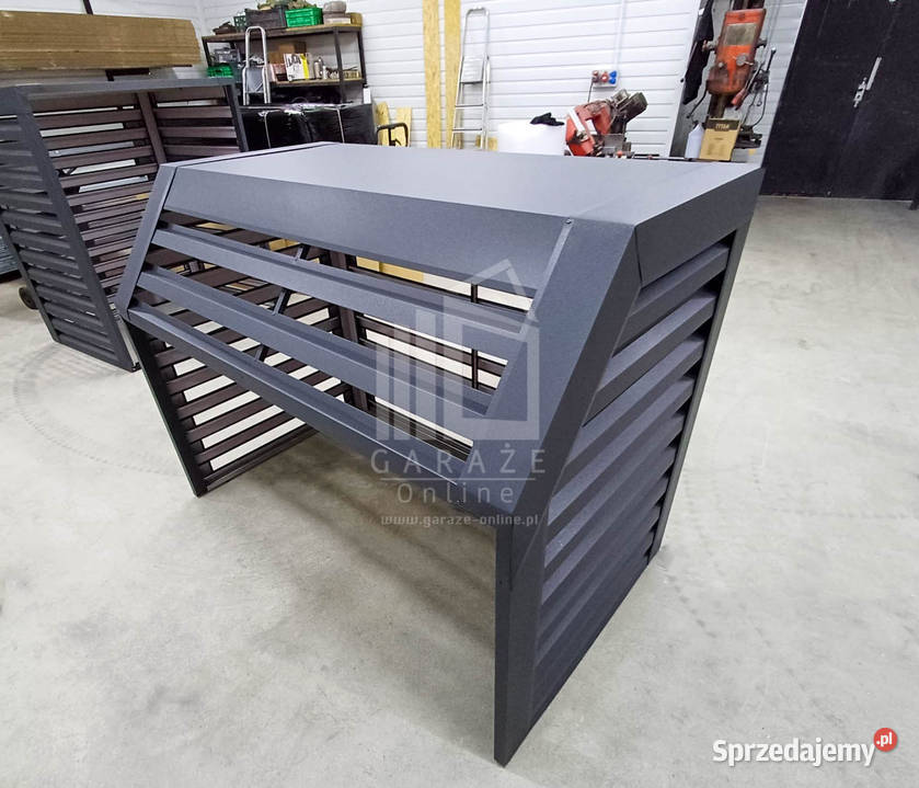 Osłona Pompy Ciepła 120x70x140 Antracyt Zabudowa świętokrzyskie Ostrowiec Świętokrzyski