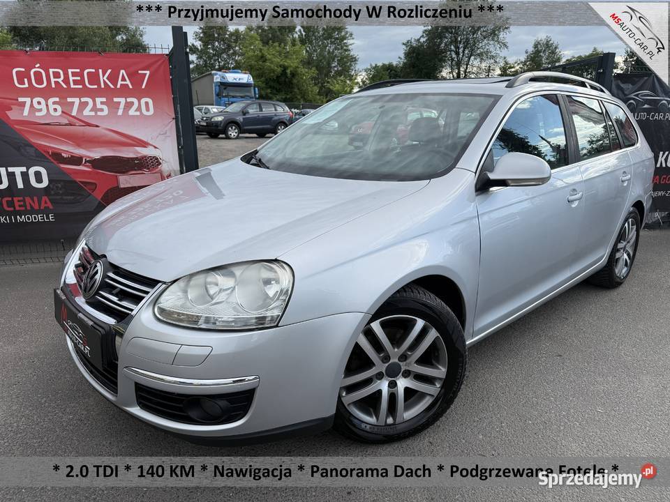 Volkswagen Golf V 2007 Nawigacja Podgrz Fotele bluetooth Poznań