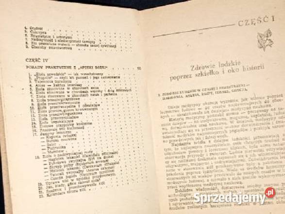 Leki z Bożej Apteki zioła ziołolecznictwo zdrowie, pierwsza pomoc Poradniki, albumy i reportaże Łódź