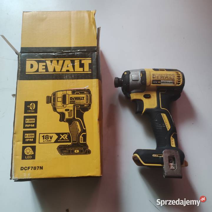 Dewalt DCF887N 18 V zakrętarka udarowa Zakrętarki udarowe śląskie Zawiercie