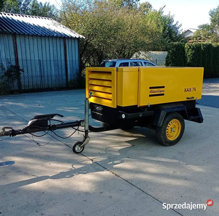 Kompresor spalinowy śrubowy Atlas Copco XAS 76