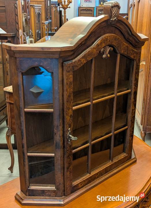 Piękna szafkawitryna wiszącasklep Dąbrowa Meble Dąbrowa Górnicza