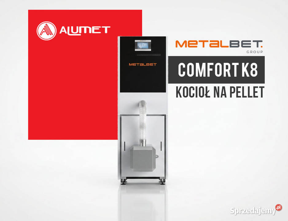 Piec CO pellet Comfort KS8 Metalbet Kotły i Piece CO Miechów