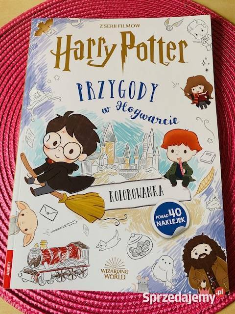 Harry Potter Przygody w Hogwarcie Kolorowanka z Warszawa
