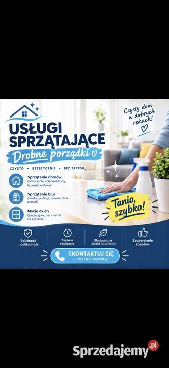 Usługi Sprzątające Pozostałe usługi zachodniopomorskie Szczecinek
