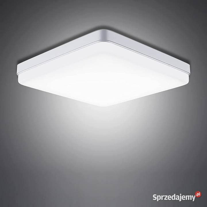 Kwadratowa lampa sufitowa 36W 6500K 3240LM biały Zamość
