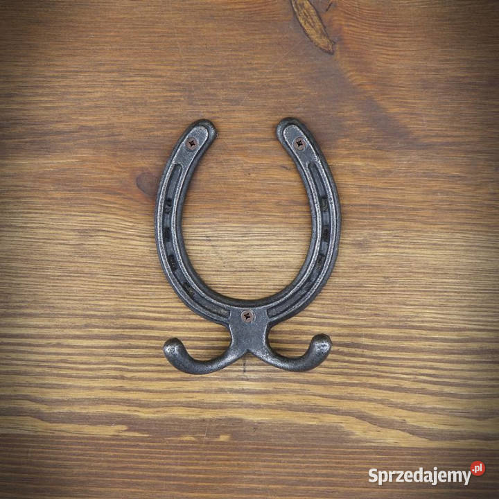 Hak wieszakowy PODKOWA 125x30mm NATURAL Dom i Ogród Chmielnik