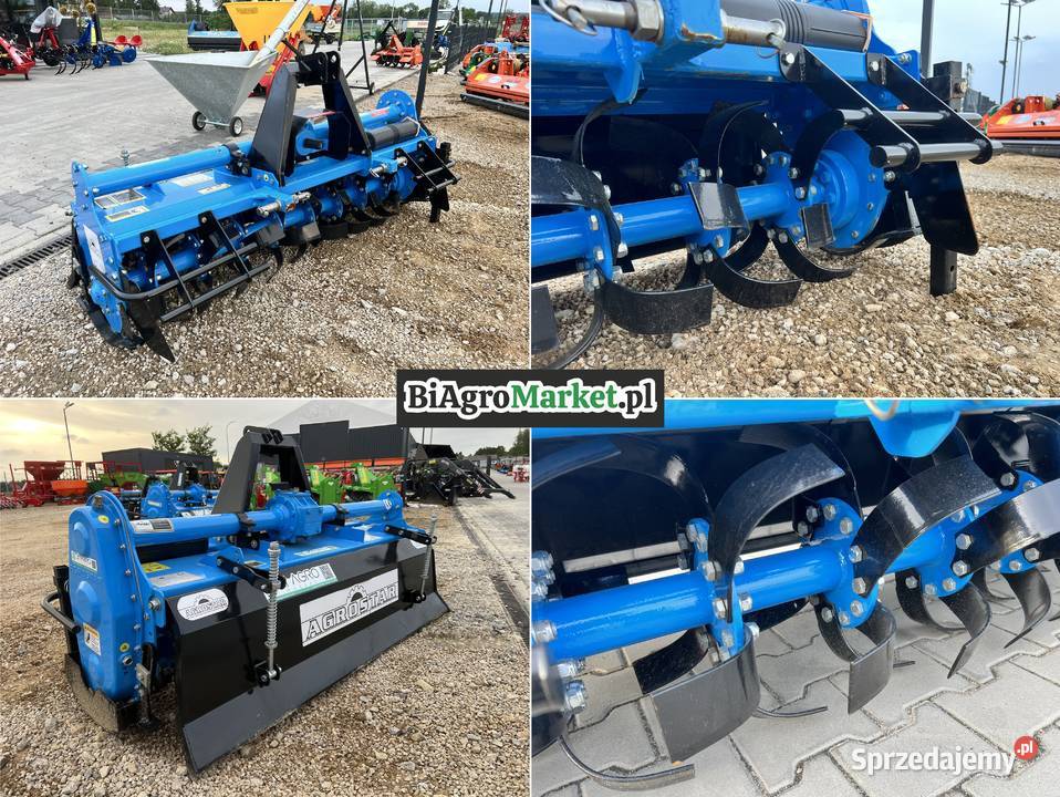 Glebogryzarka AGROSTAR 14 16 18 20m wałek WOM