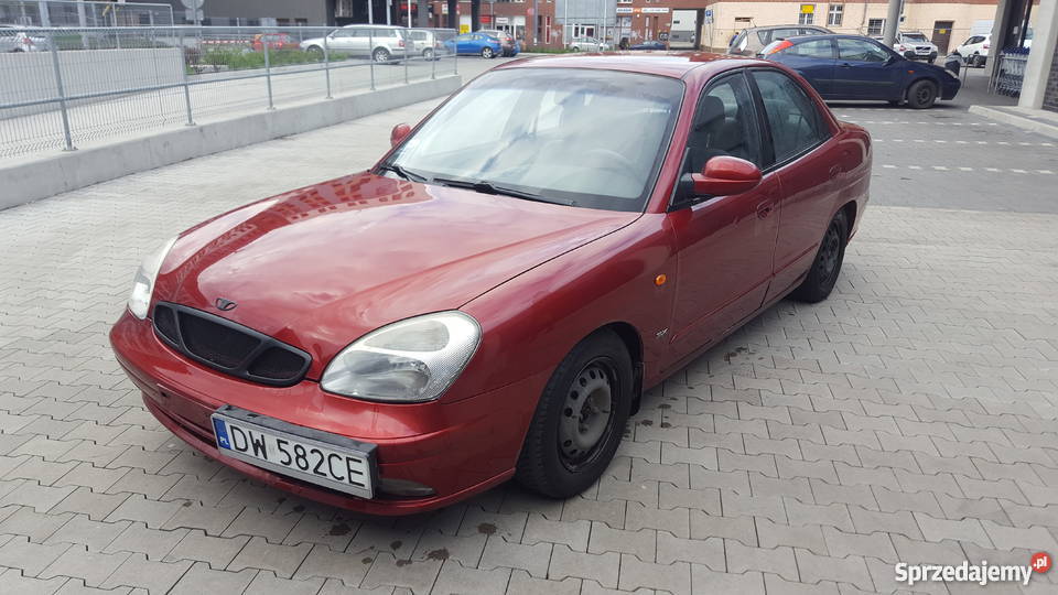 Daewoo Nubira II 16 benzyna sekwencyjna bordowy dolnośląskie Wrocław