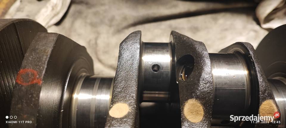 Wał korbowy Busso 25 V6 24V Nominał osobowe Części samochodowe Chełmża