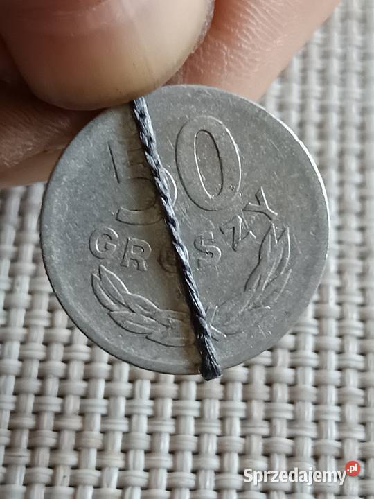 Sprzedam monetę 50 groszy 1949 lekka skrętka ttt Chełm