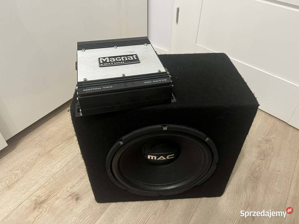 Subwoofer Skrzynia Basowa Wzmacniacz Warszawa