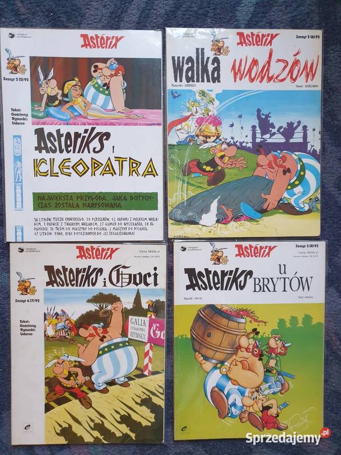Asterix zestaw 30 albumów wydanie pierwsze Gdynia