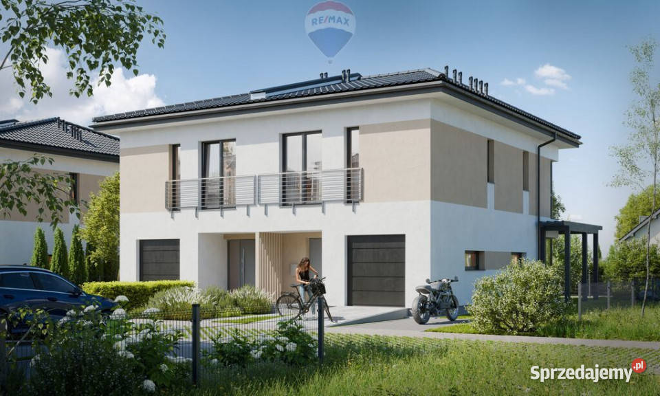 Nowoczesny dom bliźniak 22B w Łazach bez PCC