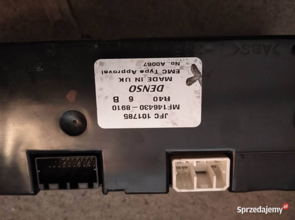 Panel klimatyzacji Rover 75 Poznań