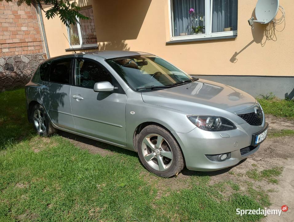 Mazda 3 BK 16 benz LPG 2005r 105KM mazowieckie Garwolin