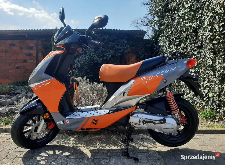 Mega zadbany skuter Longjia Baccari Mezzo 50 2t Tuczno