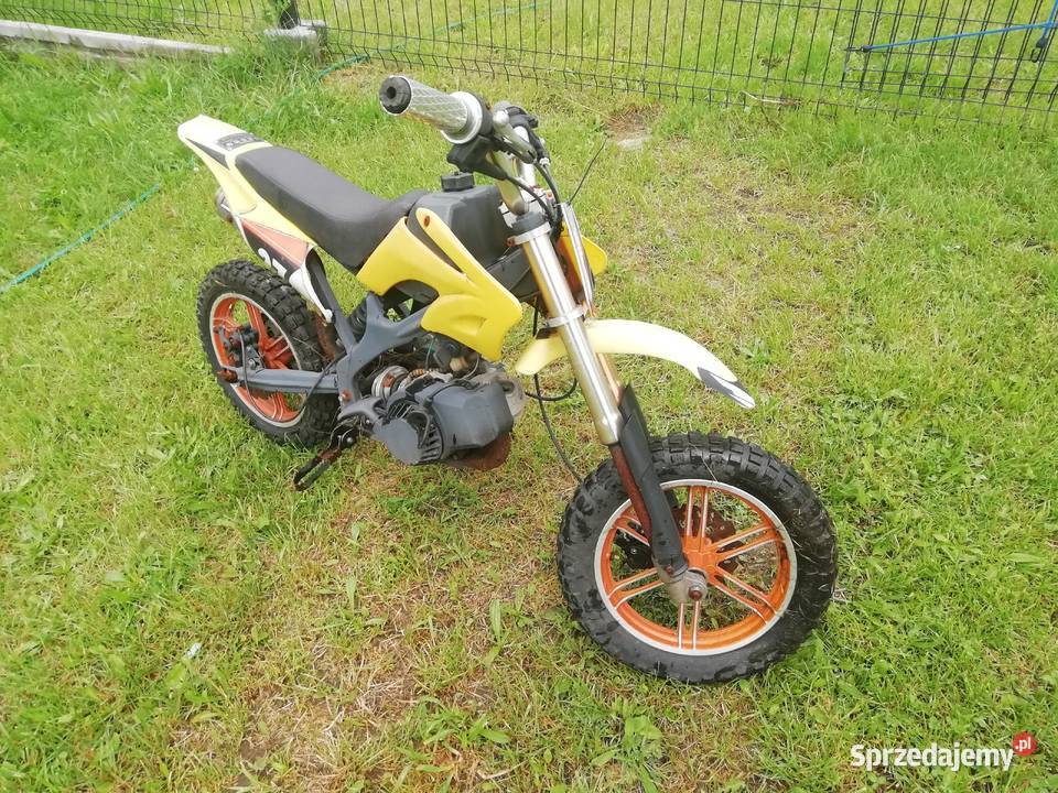 Mini cross uszkodzony śląskie