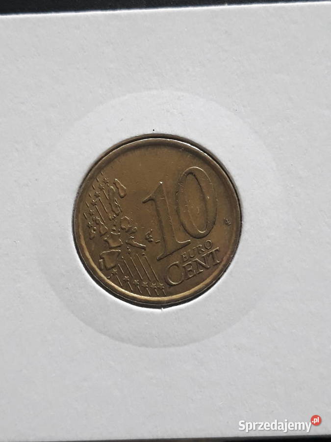 10 Eurocentów Włochy 2002 r Konin