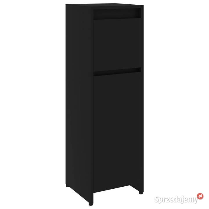 Szafka łazienkowa czarna 30x30x95 materiał mazowieckie Warszawa