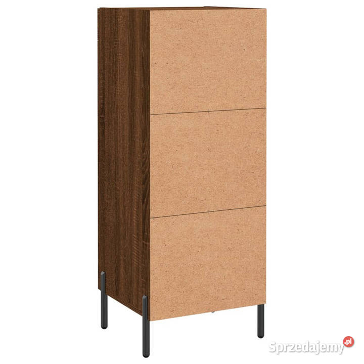 Szafka brązowy dąb 345x34x90 materiał mazowieckie